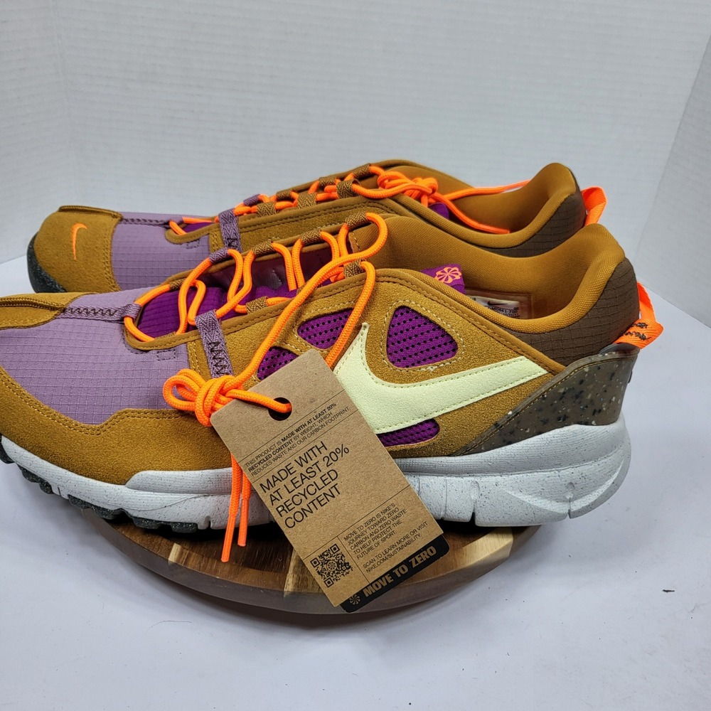 Nike Free Terra Vista Mens 15 Goldtone Ochre NEW DM0861-700 Gorpcore Sneakers